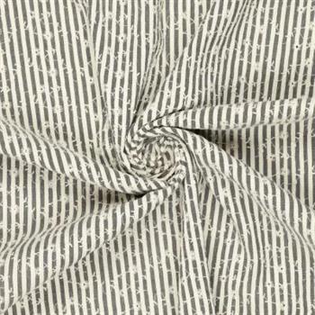 Crinkle Celine Flower embroidery, Black